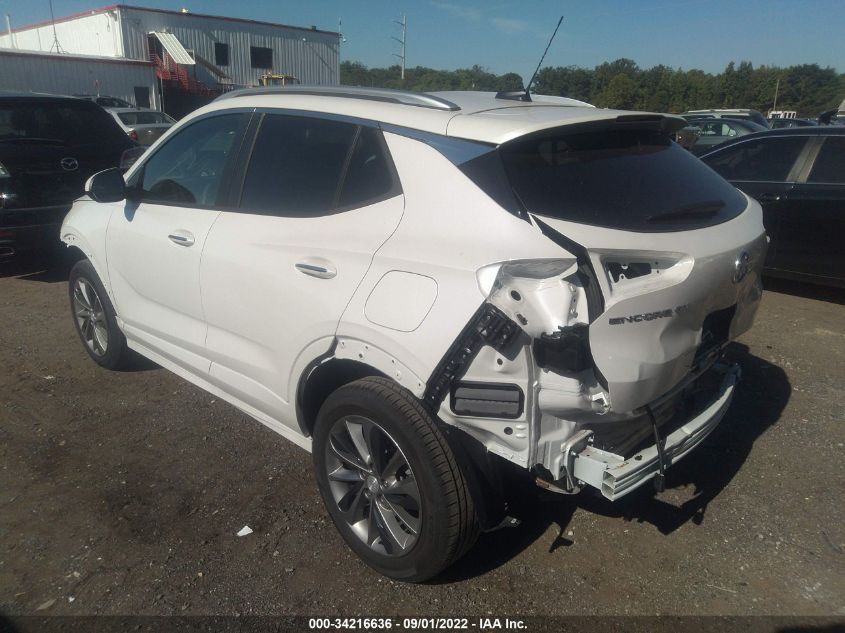 2022 BUICK ENCORE GX PREFERRED VIN: KL4MMBS27NB092584