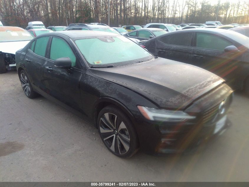2022 VOLVO S60 MOMENTUM/INSCRIPTION VIN: 7JRL12FZ7NG156158