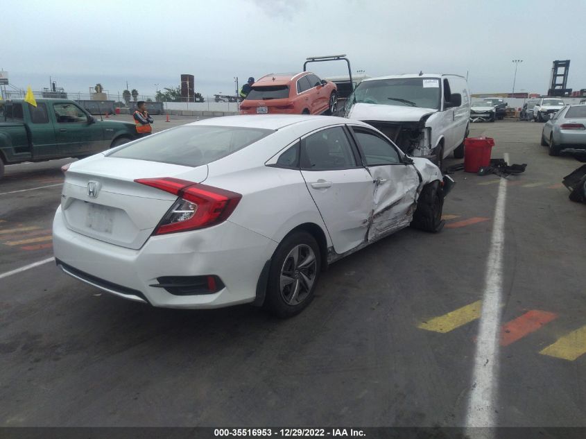 2021 HONDA CIVIC SEDAN LX VIN: 2HGFC2F60MH547796