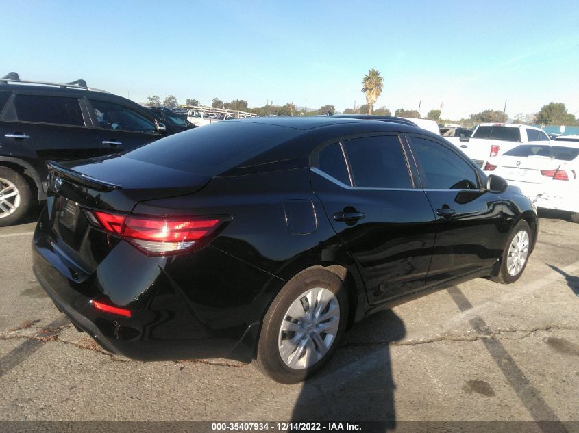 2022 NISSAN SENTRA S VIN: 3N1AB8BV3NY211344