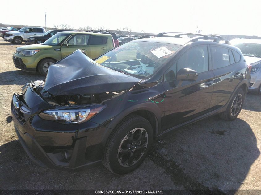 2021 SUBARU CROSSTREK PREMIUM VIN: JF2GTAPC4MH377404