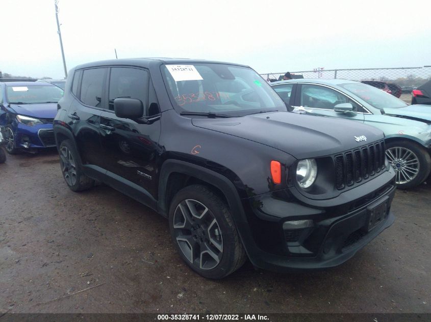 2021 JEEP RENEGADE JEEPSTER VIN: ZACNJCAB8MPM52649