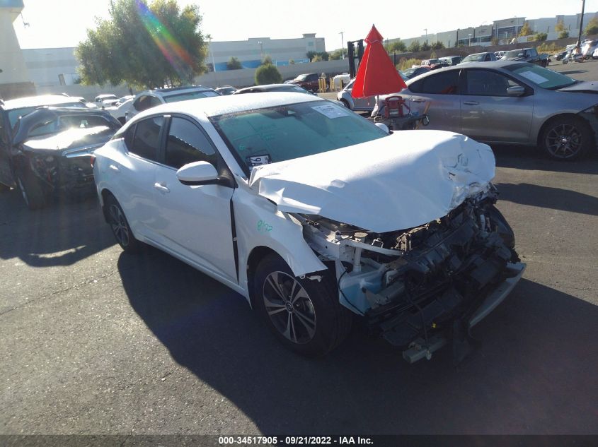 2022 NISSAN SENTRA SV VIN: 3N1AB8CV3NY238963