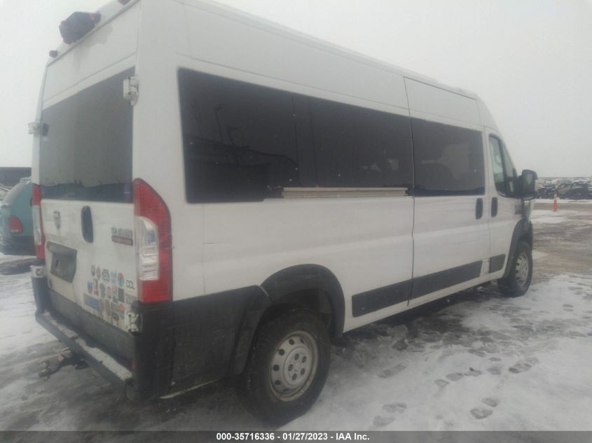 2021 RAM PROMASTER WINDOW VAN VIN: 3C6LRVPG0ME567820