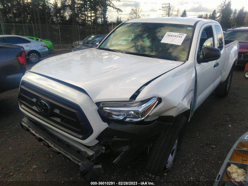 2022 TOYOTA TACOMA 2WD SR/SR5 VIN: 3TYRX5GN8NT058531