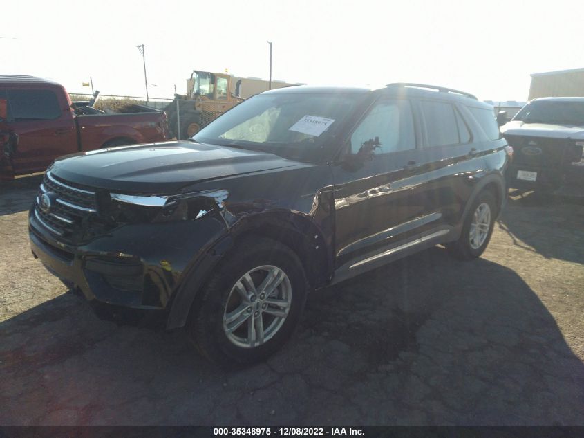 2022 FORD EXPLORER XLT VIN: 1FMSK7DH7NGA74781