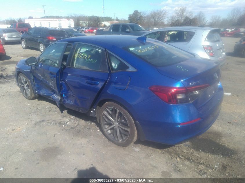 2022 HONDA CIVIC SEDAN TOURING VIN: 2HGFE1F97NH305801