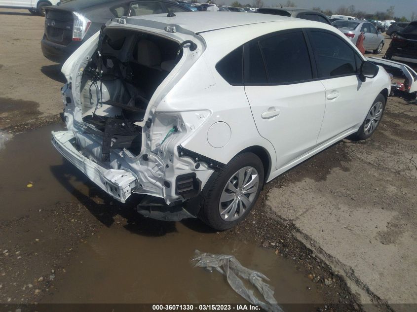 2022 SUBARU IMPREZA VIN: 4S3GTAA68N1727273