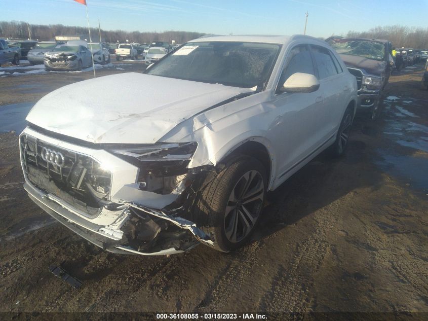 2022 AUDI Q8 PREMIUM PLUS VIN: WA1EVBF18ND033275