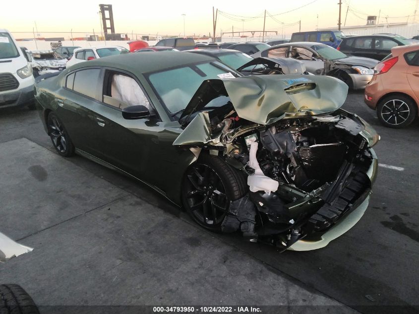 2022 DODGE CHARGER R/T VIN: 2C3CDXCT8NH169710