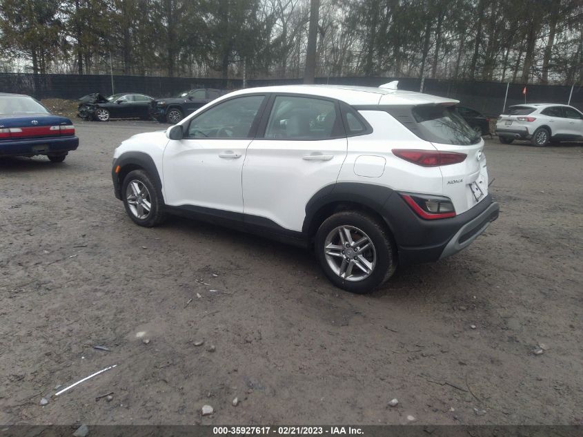 2022 HYUNDAI KONA SE VIN: KM8K2CAB2NU837218
