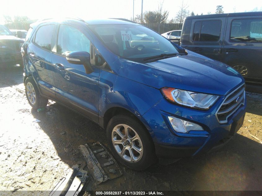 2021 FORD ECOSPORT SE VIN: MAJ6S3GL8MC442721