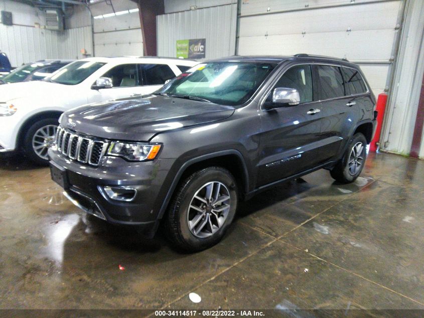 2021 JEEP GRAND CHEROKEE LIMITED VIN: 1C4RJFBG4MC677588