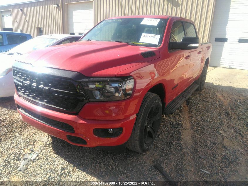 2022 RAM 1500 BIG HORN VIN: 1C6SRFFT6NN247592