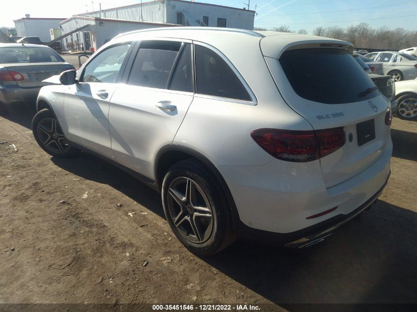 2021 MERCEDES-BENZ GLC GLC 300 VIN: W1N0G8EB9MG003196
