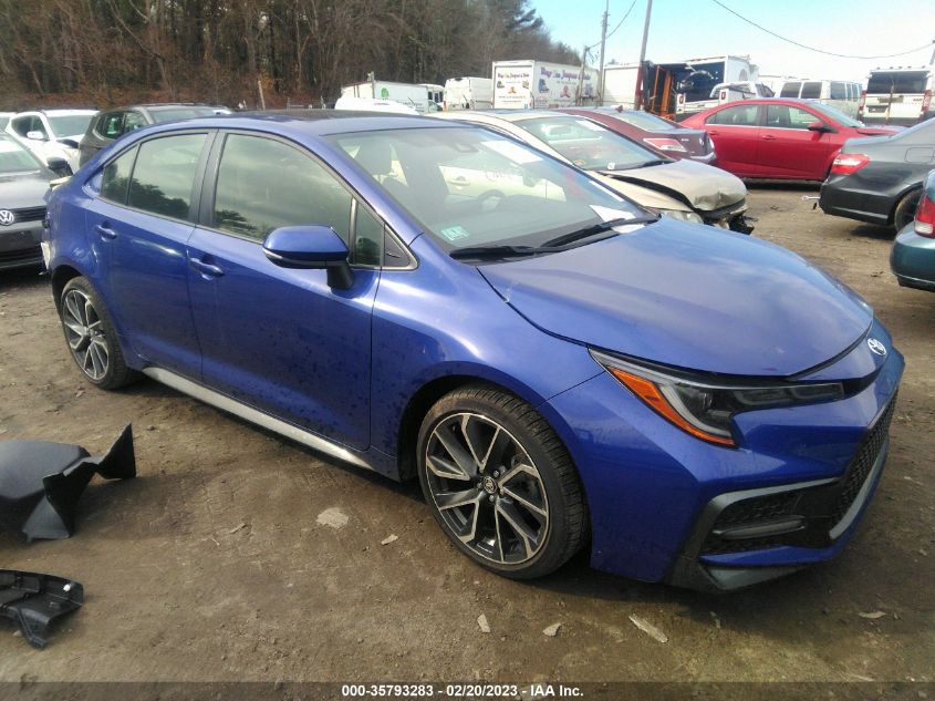 2022 TOYOTA COROLLA SE/SE NIGHTSHADE/APEX SE VIN: JTDP4MCE5NJ087526