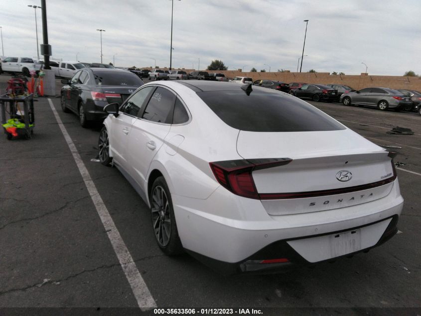 2022 HYUNDAI SONATA LIMITED VIN: KMHL34J26NA179511