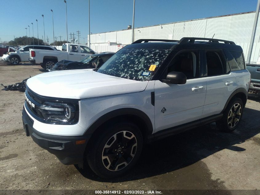 2022 FORD BRONCO SPORT OUTER BANKS VIN: 3FMCR9C66NRD45642