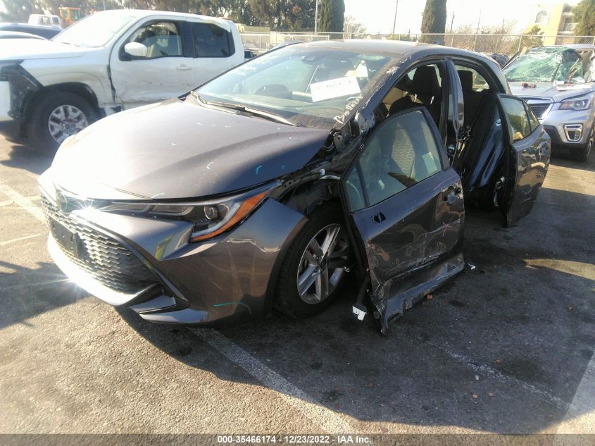 2022 TOYOTA COROLLA HATCHBACK SE/NIGHTSHADE/XSE VIN: JTND4MBE4N3179215