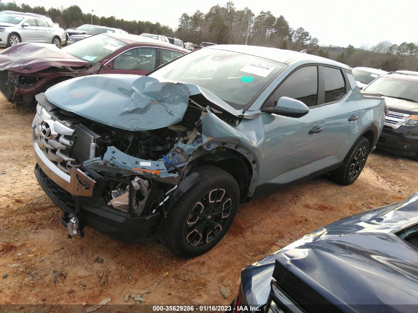 2022 HYUNDAI SANTA CRUZ SEL VIN: 5NTJBDAE5NH027514