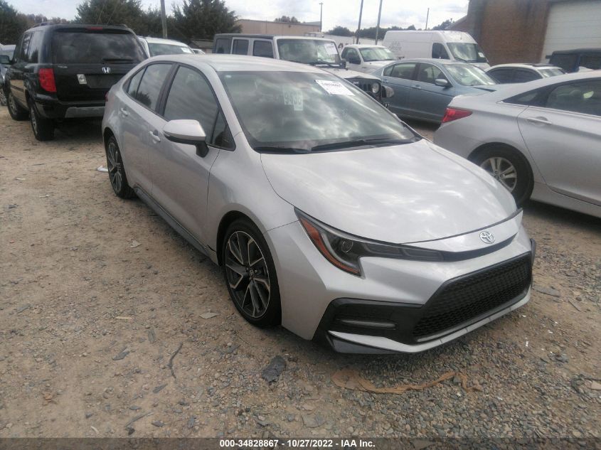 2021 TOYOTA COROLLA SE/NIGHTSHADE/APEX SE VIN: 5YFS4MCEXMP085470