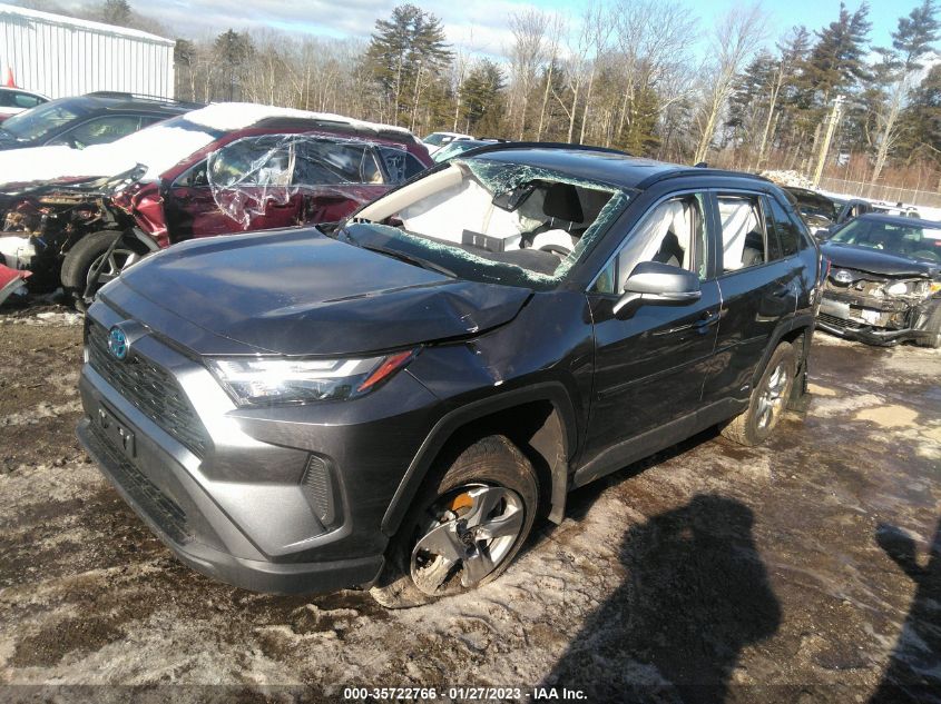 2022 TOYOTA RAV4 HYBRID XLE VIN: 4T3RWRFV1NU050857
