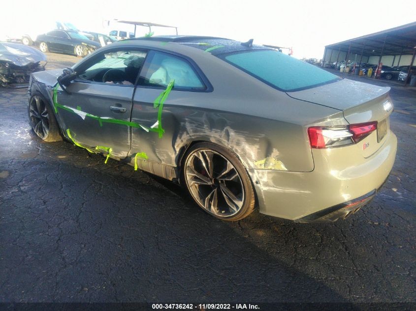 2021 AUDI S5 COUPE PRESTIGE VIN: WAUR4AF51MA048057