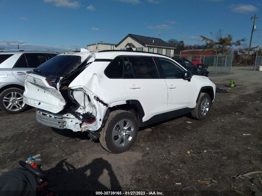 2021 TOYOTA RAV4 LE VIN: 2T3H1RFV0MW180556