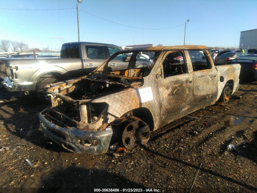 2022 RAM 1500 BIG HORN VIN: 1C6RRFFG9NN289983