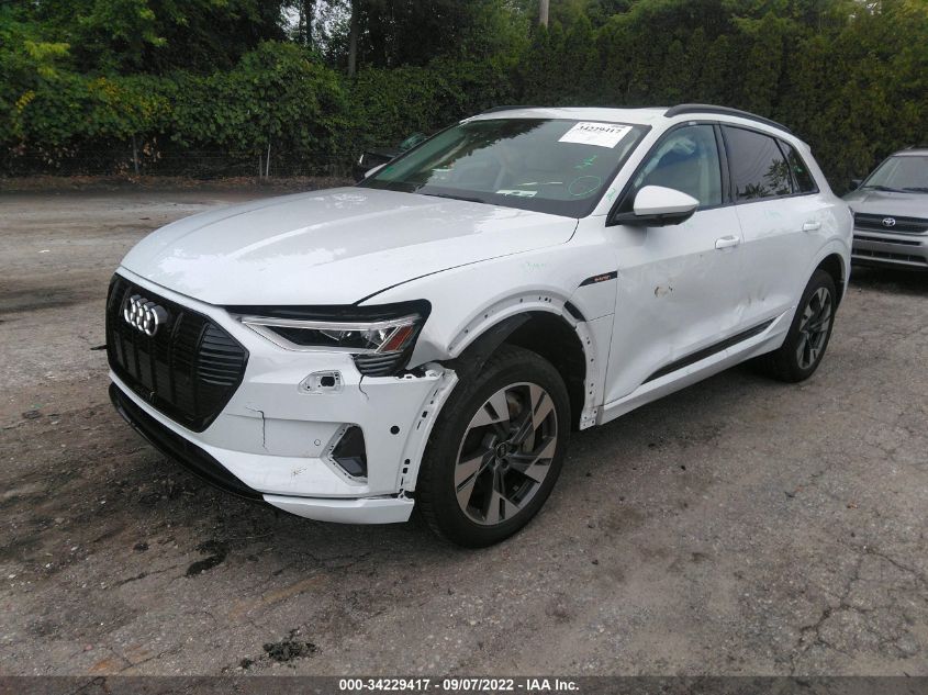 2021 AUDI E-TRON PREMIUM VIN: WA1AAAGE5MB010276