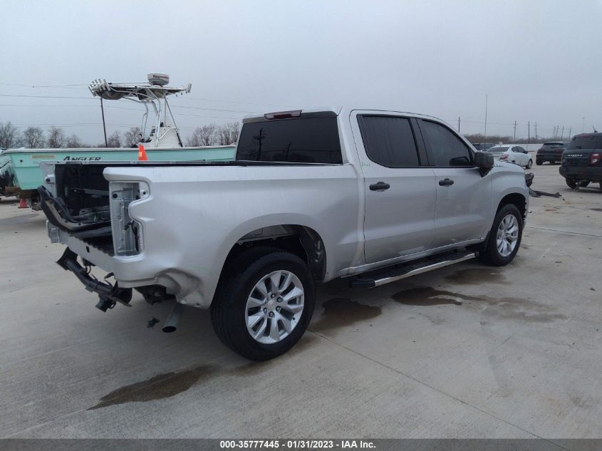 2022 CHEVROLET SILVERADO 1500 LTD CUSTOM VIN: 3GCPWBEK3NG162372