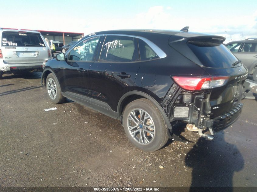 2022 FORD ESCAPE SEL HYBRID VIN: 1FMCU0CZ6NUA17313