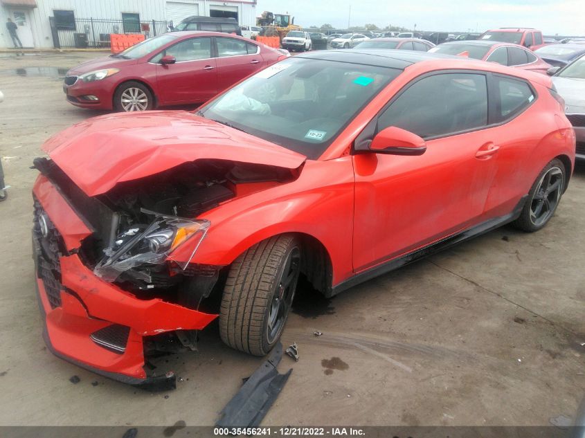 2021 HYUNDAI VELOSTER TURBO VIN: KMHTH6AB3MU032718
