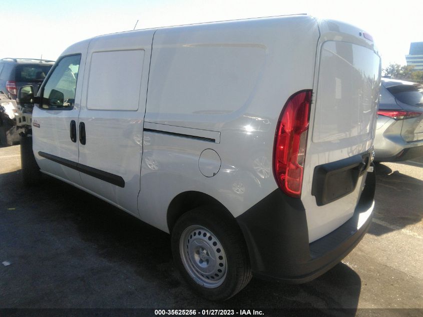 2021 RAM PROMASTER CITY TRADESMAN VIN: ZFBHRFAB4M6T45436