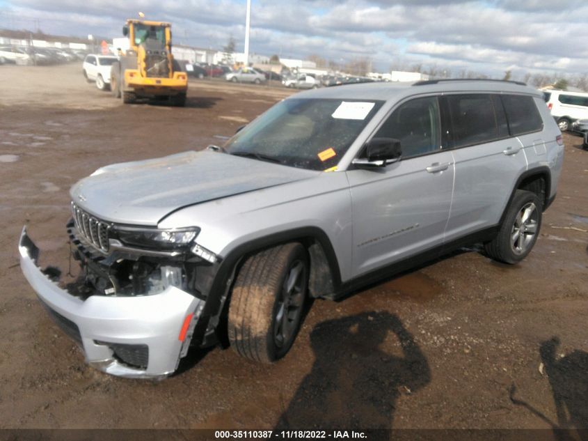 2021 JEEP GRAND CHEROKEE L LIMITED VIN: 1C4RJKBG5M8205945