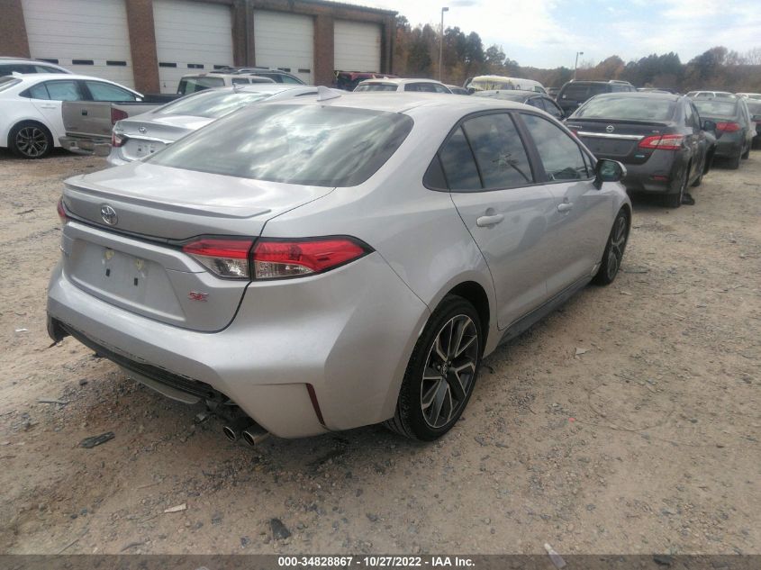 2021 TOYOTA COROLLA SE/NIGHTSHADE/APEX SE VIN: 5YFS4MCEXMP085470