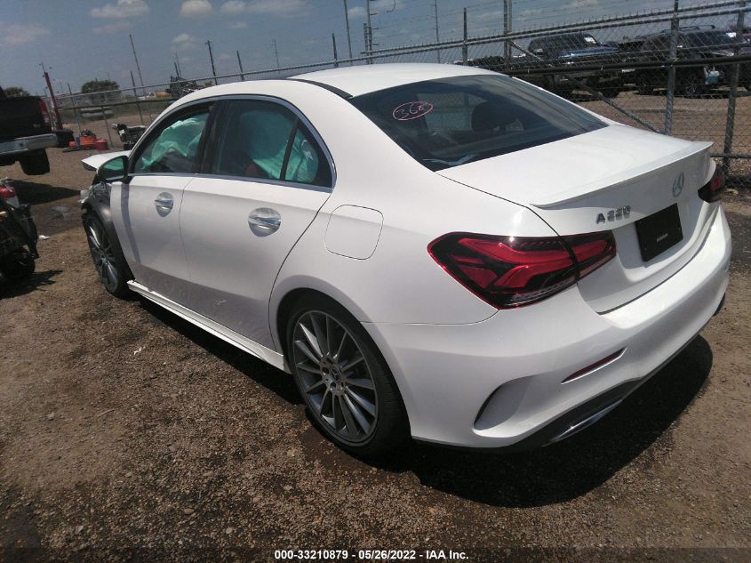 2021 MERCEDES-BENZ A-CLASS A 220 VIN: W1K3G4EB6MJ264985