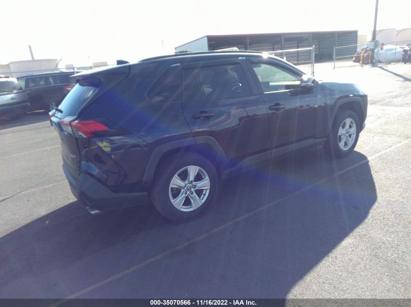 2020 TOYOTA RAV4 XLE VIN: JTMW1RFV6LD049344