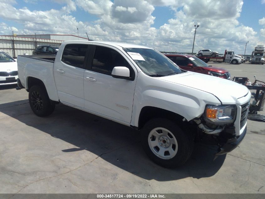 2022 GMC CANYON 2WD ELEVATION VIN: 1GTG5CEN4N1135067