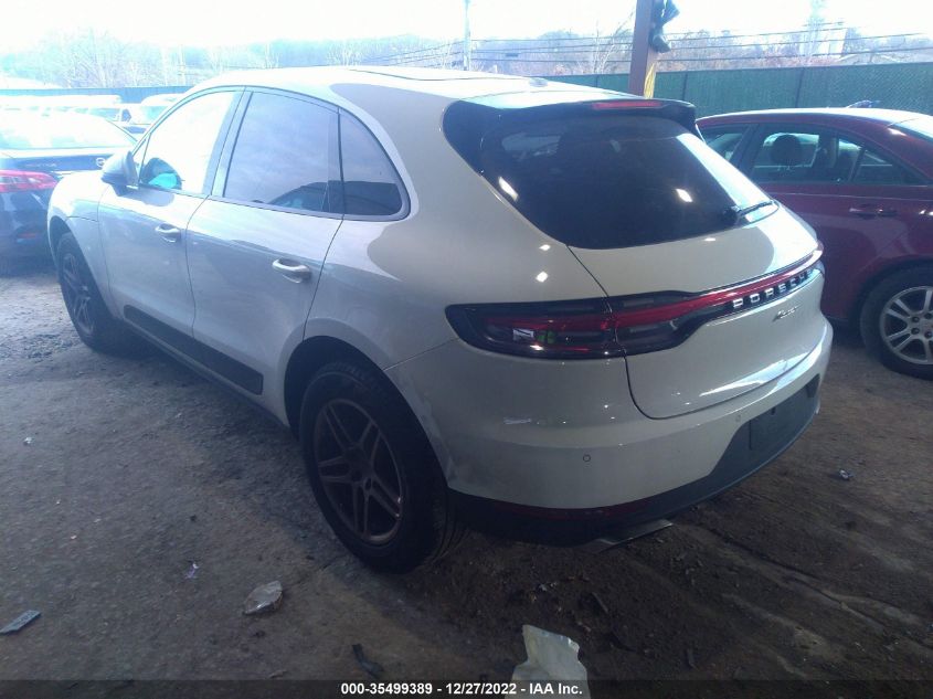 2021 PORSCHE MACAN VIN: WP1AA2A56MLB08665