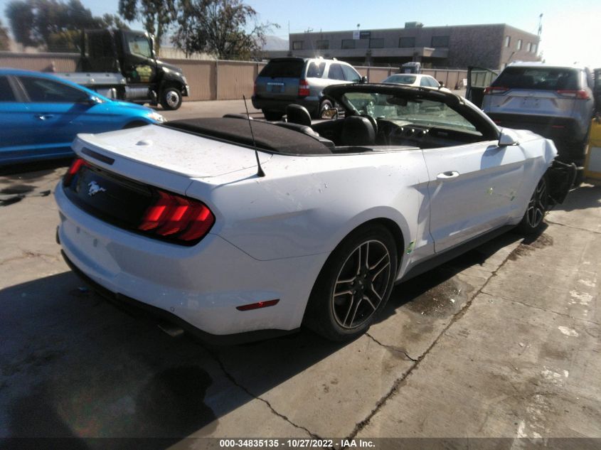 2022 FORD MUSTANG ECOBOOST VIN: 1FATP8UH7N5101107