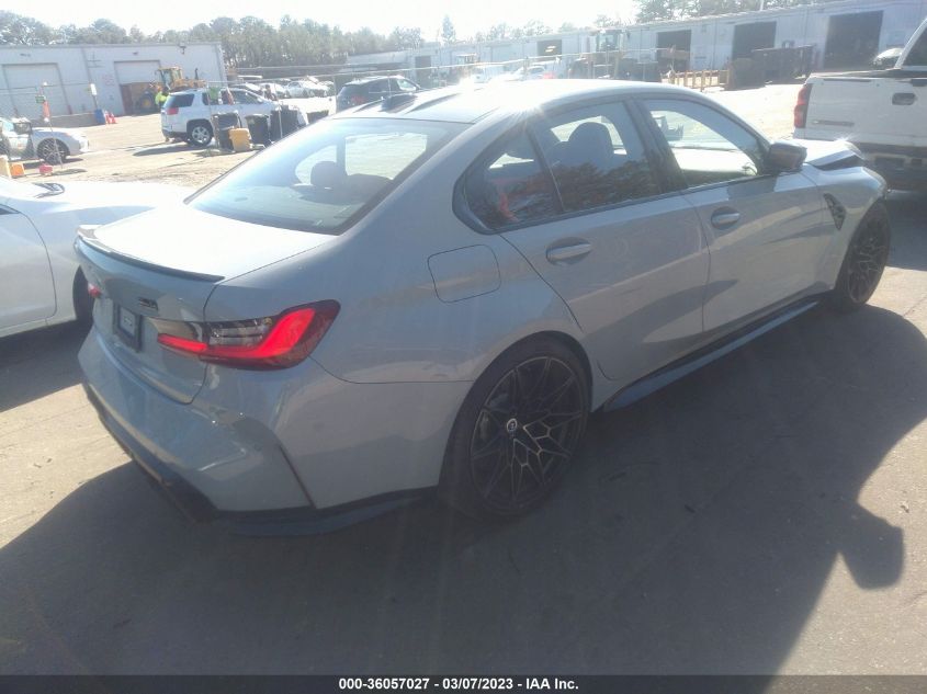 2023 BMW M3 COMPETITION XDRIVE VIN: WBS43AY03PFN33009