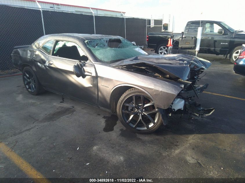 2022 DODGE CHALLENGER R/T VIN: 2C3CDZBT7NH109270