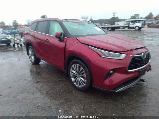 2021 TOYOTA HIGHLANDER PLATINUM VIN: 5TDFZRBH1MS073064