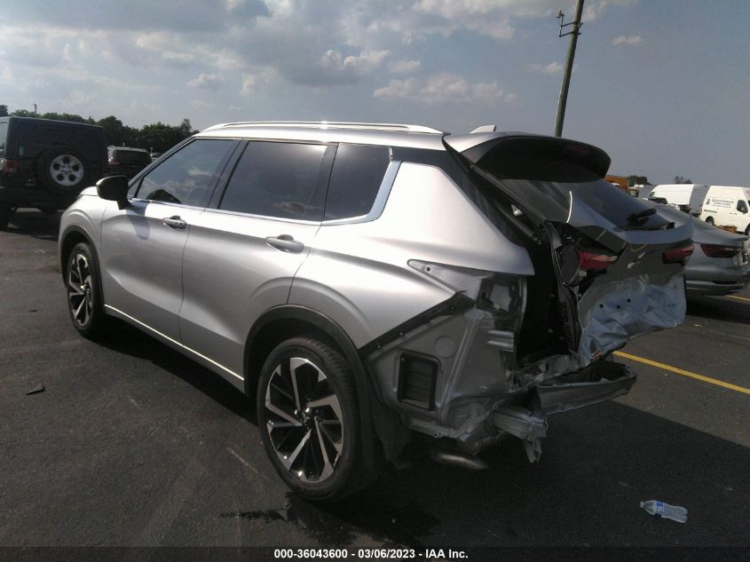 2022 MITSUBISHI OUTLANDER SEL VIN: JA4J3VA84NZ057649