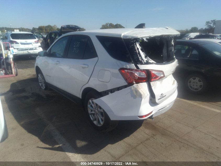 2021 CHEVROLET EQUINOX LS VIN: 3GNAXSEV3MS163716