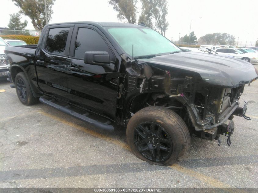 2022 CHEVROLET SILVERADO 1500 LTD CUSTOM VIN: 1GCPWBEK8NZ187073