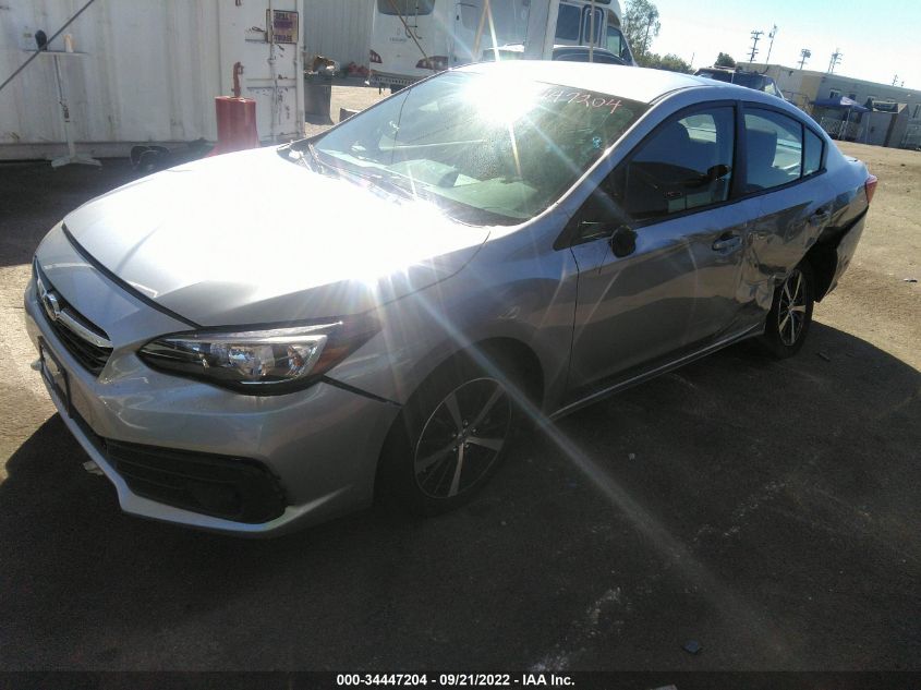 2022 SUBARU IMPREZA PREMIUM VIN: 4S3GKAV66N3610583