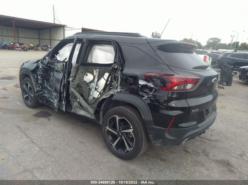 2022 CHEVROLET TRAILBLAZER RS VIN: KL79MTSL7NB061844