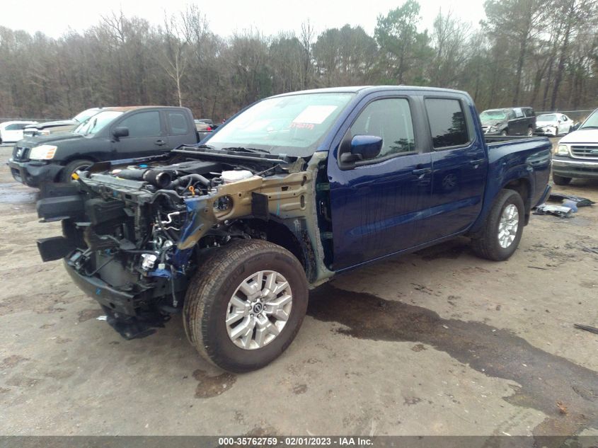2022 NISSAN FRONTIER SV VIN: 1N6ED1EJ5NN603356